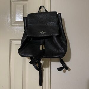 Kate Spade pebbled leather backpack